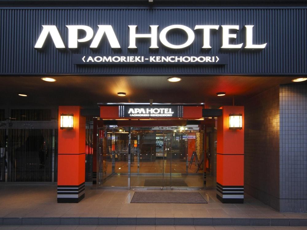 Apa Hotel Aomori Eki Kenchodori מראה חיצוני תמונה